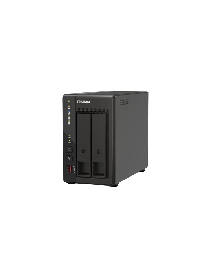 QNAP TS-253E-8G-US 2 Bay High-Performance Desktop NAS Intel Celeron Quad-core - Image 3 of 4