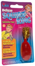 Deluxe SQUIRTING RING Joke Prank Gag Gift  Squirts Spray Shoots Water Toy Funny 