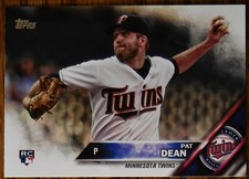 2016 Topps Update #US17 #17 Pat Dean RC Rookie Minnesota Twins