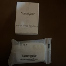 2 Neutrogena French Milled Bath Soap Travel Size