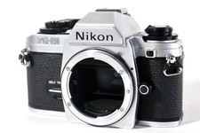 Film Tested Mint Nikon FG-20 35mm SLR Film Camera Silver Body From JAPAN