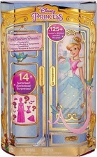 Mattel Disney Princess-Cenerentola Royal Fashion Reveal,bambola con 12 accessori
