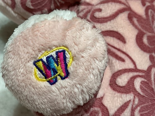 GANZ Webkinz Batik Elephant 9" Plush Toy Stuffed Pink Animal Floral Pattern - Bild 5 von 5