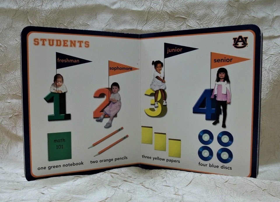 Auburn University 101 My First Text Board Hardcover Toodler Book ...