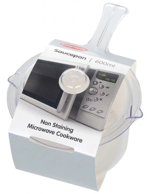 Easycook NS613 Microwave Saucepan - Clear