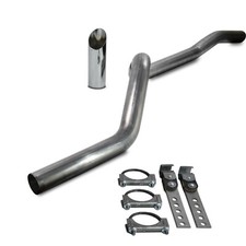 84-01 Jeep Cherokee Xj 4.0l 2.5 Aluminized Exhaust Kit No Muffler Tip 84-01 Jeep Cherokee Xj 4.0l 2.5 Aluminized Exhaust Kit No Muffler Tip