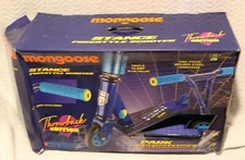 Mongoose Stance Freestyle Scooter Blue Throwback Edition R6312 For Age 8+