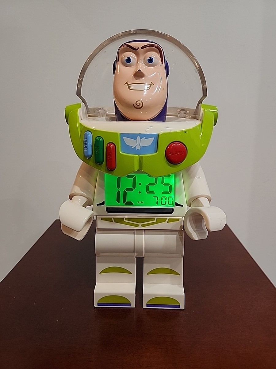 Buzz Lightyear Toy Story 3 Lego Digital Alarm Clock - Missing