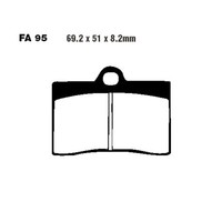 Ebc BremsbeläGe Vorn Passend FüR Cagiva Mito 125 Bj. 1993-2014