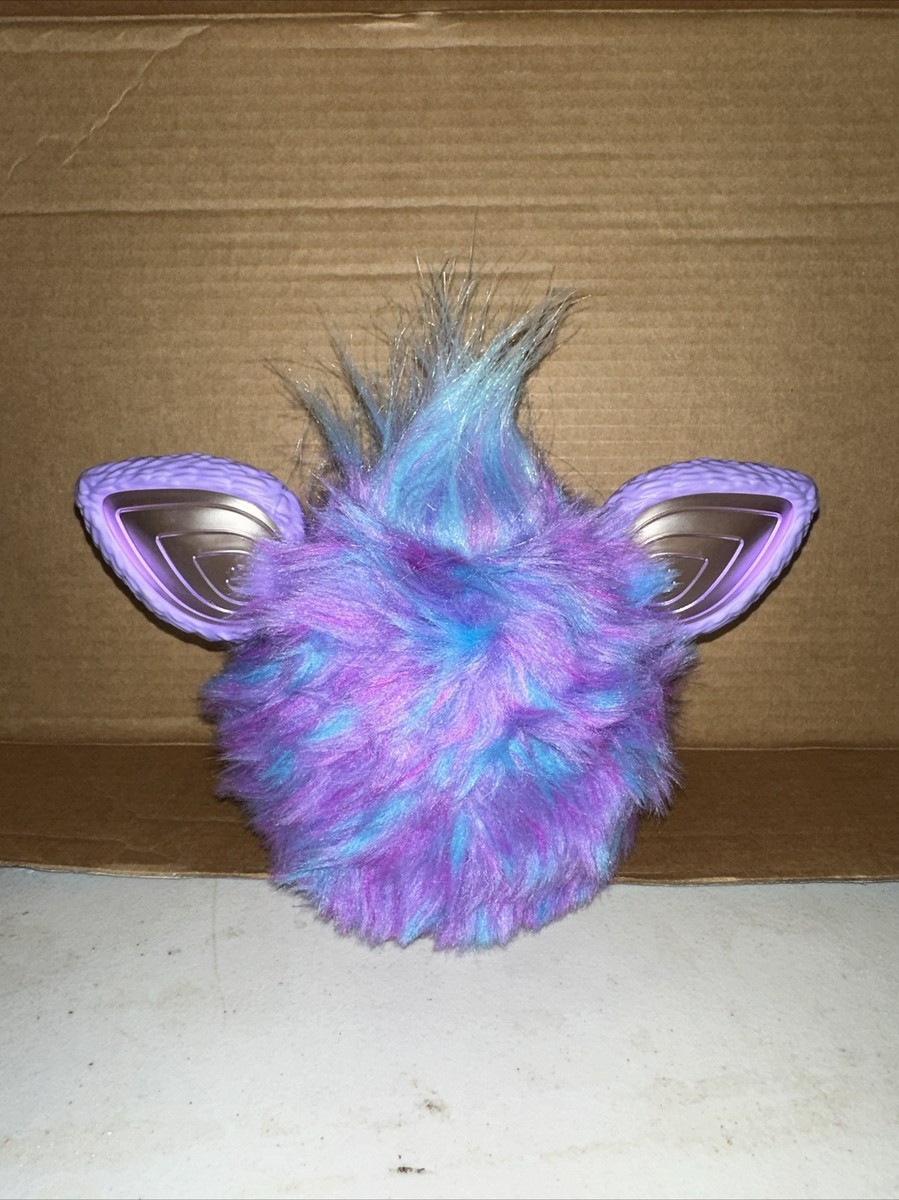 Hasbro Furby 2023 Blue Purple Plush Interactive Toy - Tested