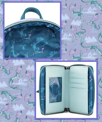 LOUNGEFLY Disney Raya and The Last Dragon SISU Mini Backpack  display picture 3