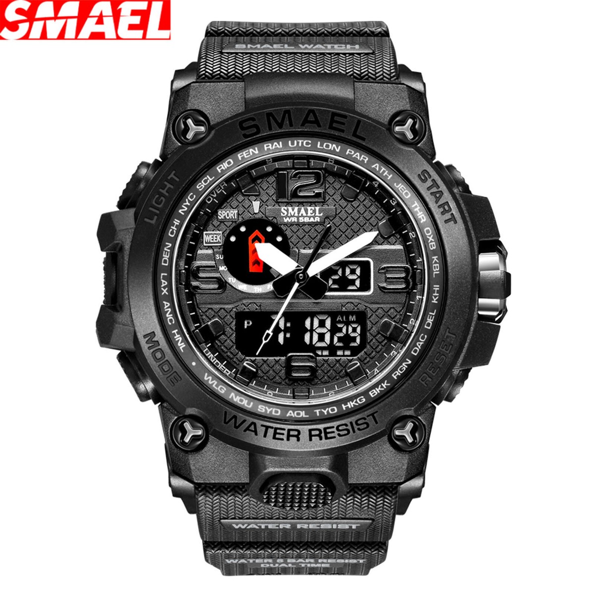 Smael 1545 Smael Mudmaster Smael 1545 Smael G Shock Watch Wrist