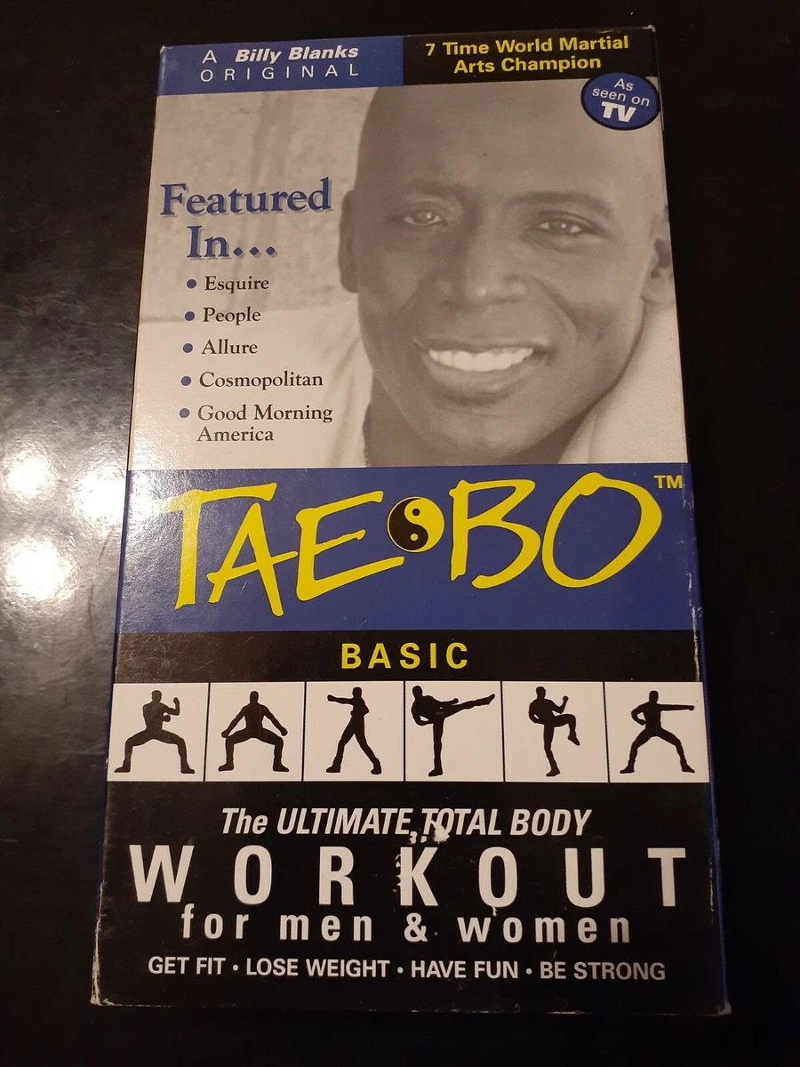 Tae bo basic dvd 1998 new arrivals