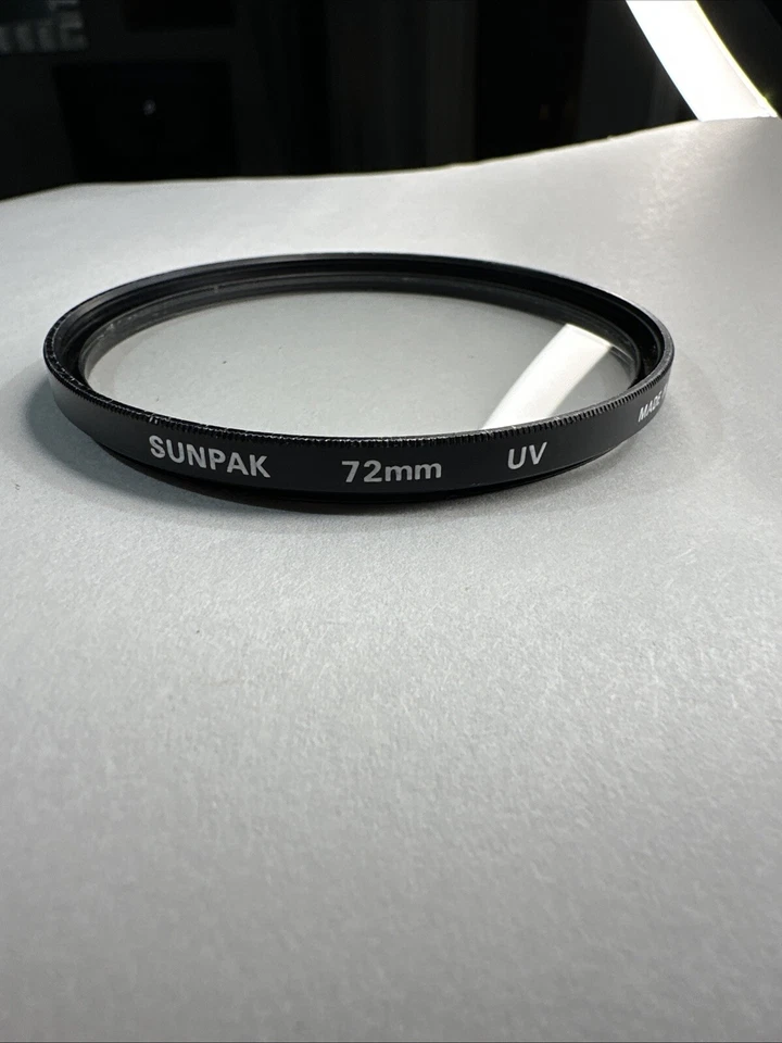 SUNPAK 72mm UV filter , made in Japan - Image 2 of 3