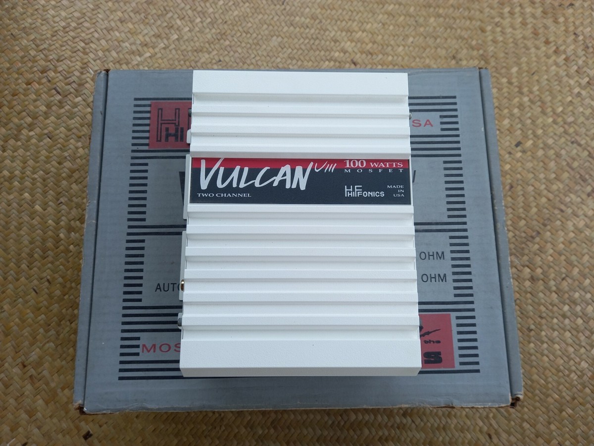 Old School Hifonics Vulcan VIII Recapped | eBay
