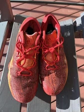 Adidas clu 6000001 Mens Size 11.5 Shoes ART B42389 Ankle High Red