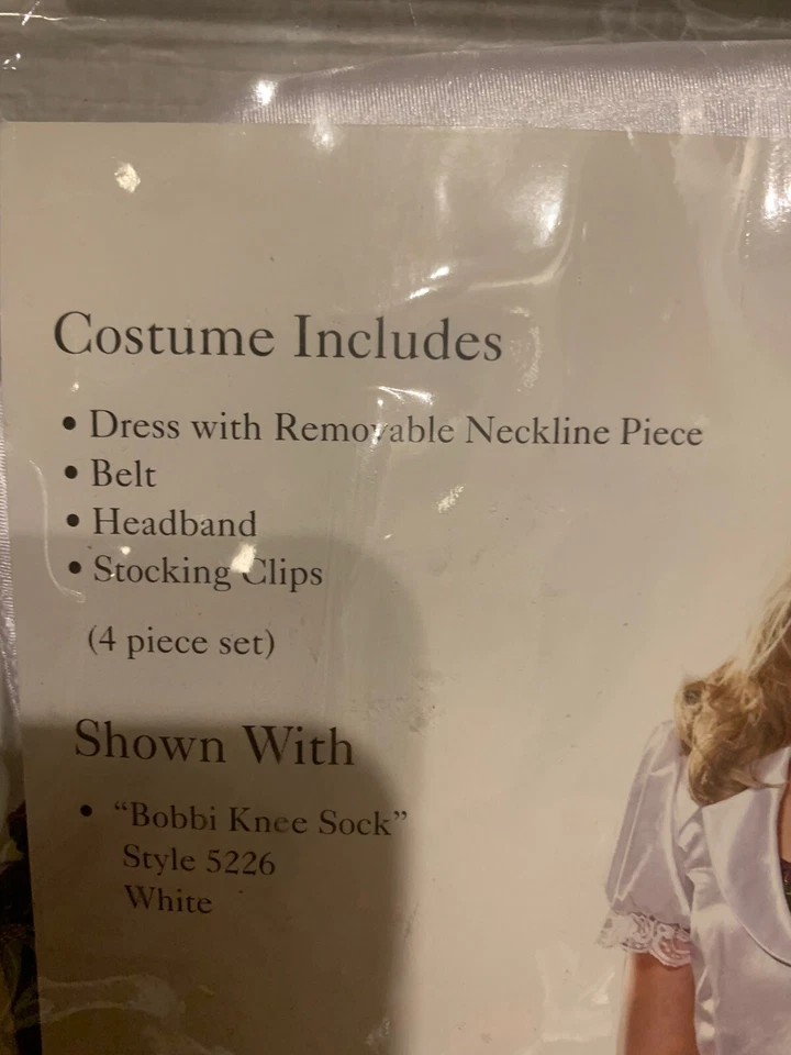 Nuevo sin etiquetas Disfraz Dreamgirl Pam Perdbrat Colegiala Adulto Junior Talla 0/1 Foto 2 de 4