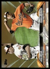2018 Topps Update #US29 David Hess / Pedro Araujo Gold