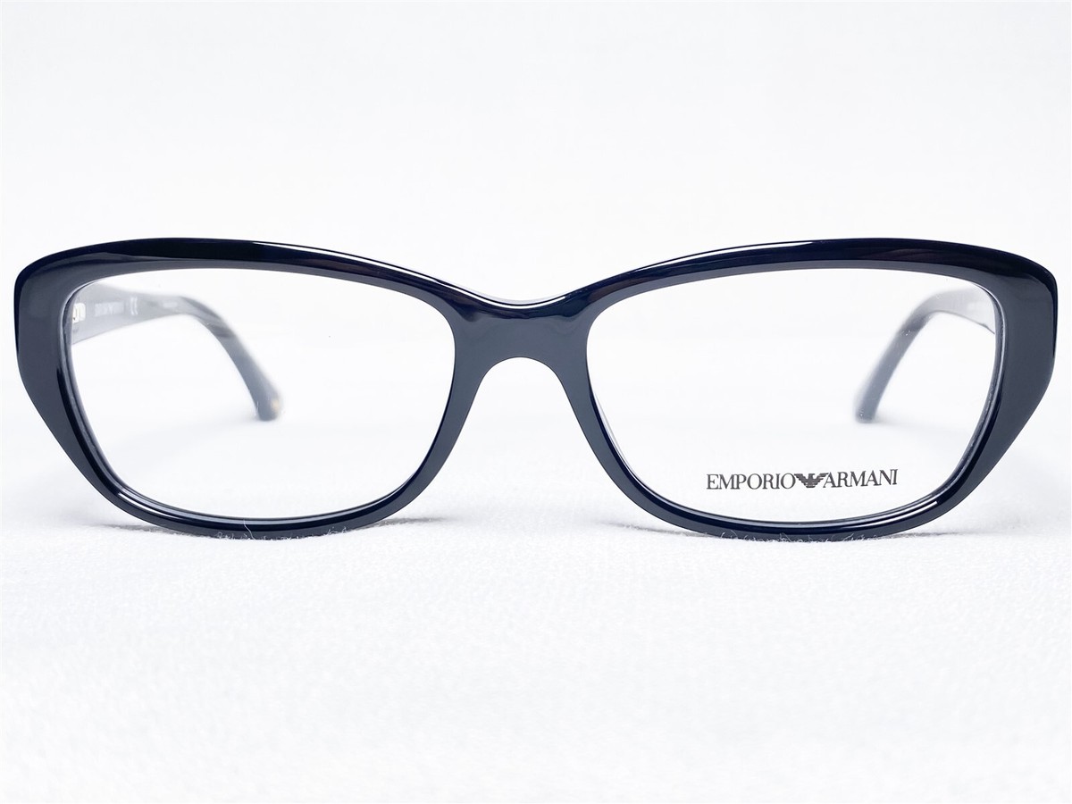 NEW Emporio Armani EA3041 5017 Womens Black Rectangle 