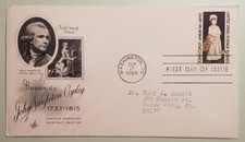 John Copley 5 cent United States Art Craft First Day Cover (addressed)
