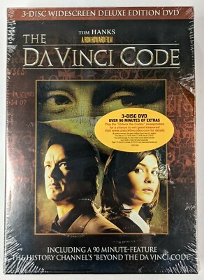 The DaVinci Code DVD, 2006, 3-Disc Set NEW