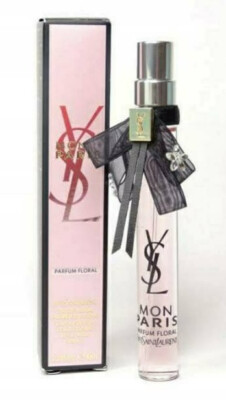 Yves Saint Laurent Mon Paris Eau De Parfum FLORAL 10ml YSL Perfume Spray Travel