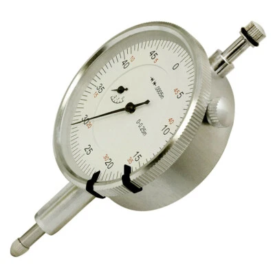 0.0005'' Graduation 0.25'' High Precision dial Indicator AGD 2 Lug Back Gauge