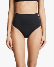 Yummie Women's Ultralight Seamless Shapewear Thong Black Size L/XL  3477