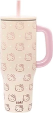 Zak Designs Sanrio Sutton Travel Tumbler for On the Go or At Home, 40oz..
