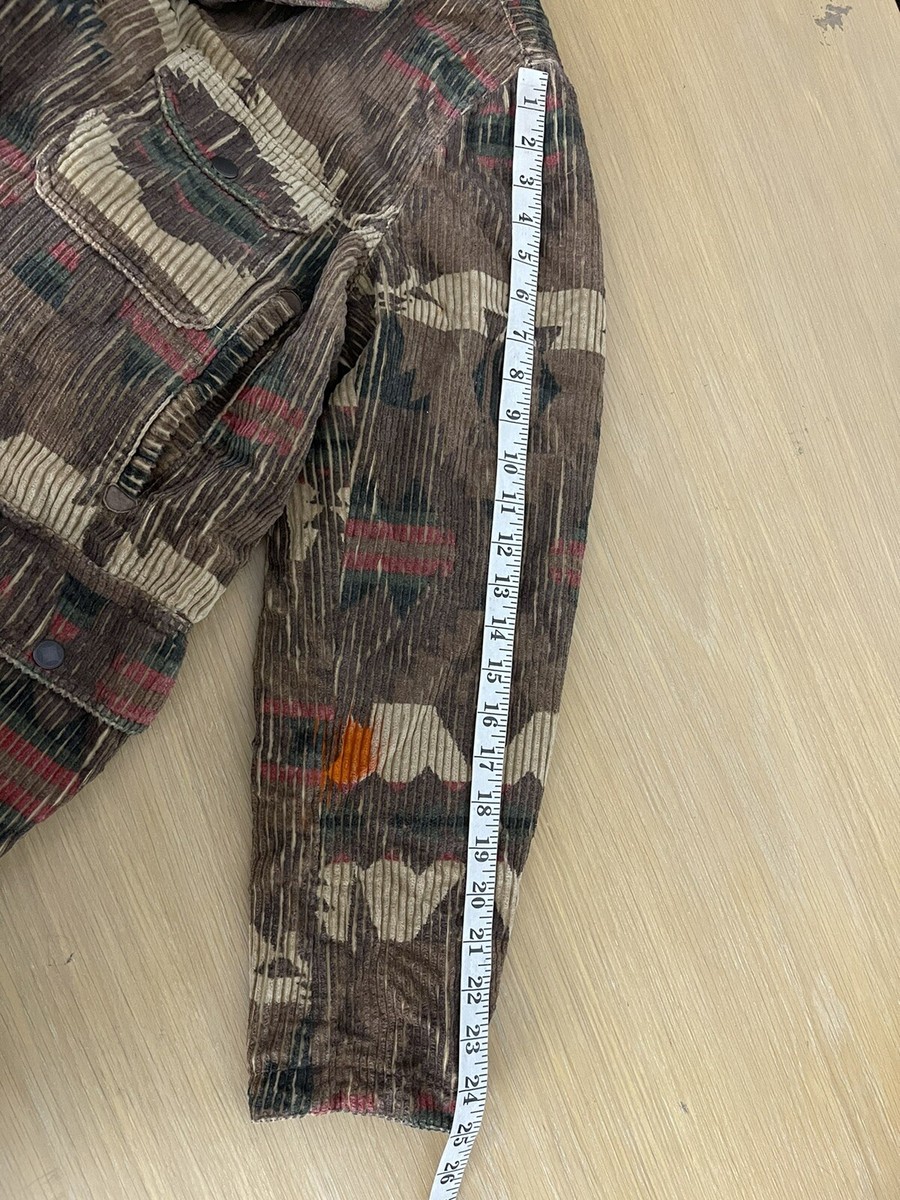 $890 RRL Ralph Lauren Medium Corduroy Field Jacket Blazer