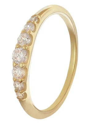 GLIZZ Schmuck Damenring Gold 333/8K mit Zirkonias GL8722 - Bild 1 von 4