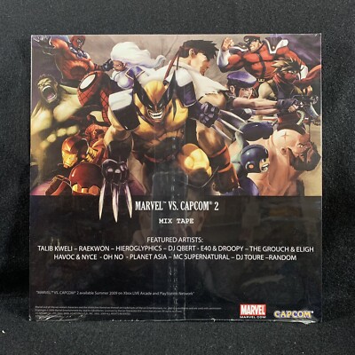 Marvel Vs. Capcom 2 Mix Tape Vinyl Record LP! NEW San Diego Comic