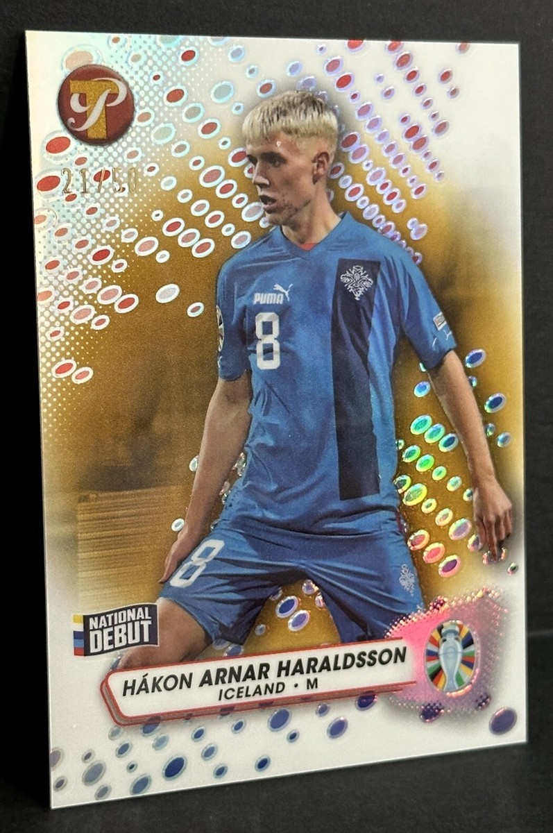 2023 Topps Pristine Road To Euro 2024 Iceland Hakon Arnar 