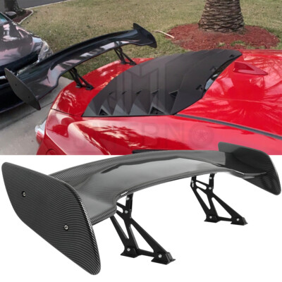 47'' GT-Style Rear Trunk Spoiler Wing Carbon For Scion FRS Subaru BRZ Toyota GT86