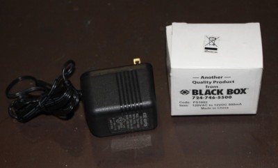 New Black Box PS1002 Power Supply 120v-ac 500ma