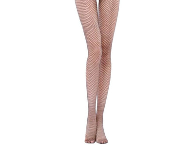 2 schwarze Netzstrumpfhosen Medium Netz Micro Netz sexy UK
