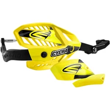 Cycra Pro Bend Ultra Handguards With HCM Mount - Yellow, 1-1/8" 1CYC-7506-55HCM