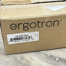 Ergotron Wall Mount for Monitor - Matte Black 45-243-224 OPEN BOX