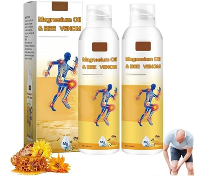#ad 2PCS Magnesium Joint Spray Magnesium Oil amp; Bee Venom JointSpray 60ML $10.99