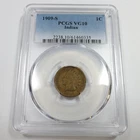 1909 S PCGS VG10 - Indian Head Penny Cent 1c US Coin #59003A