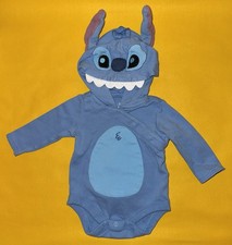 Disney Baby Stitch One Piece with Hoodie 0-3m TA2