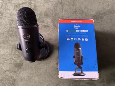 Logitech for Creators - Blue Yeti Premium Multi-Pattern USB Condenser Microphone