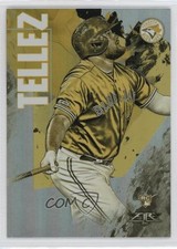 2019 Topps Fire Gold Minted Rowdy Tellez #15 0i7l