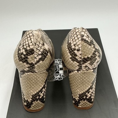 ★激レア★バジーレベントット　ニーハイ　インヒール　ストレッチ　ウェッジ37.5 Vince Camuto Ableen Pumps Women's US 6M Snakeskin Pointed Toe