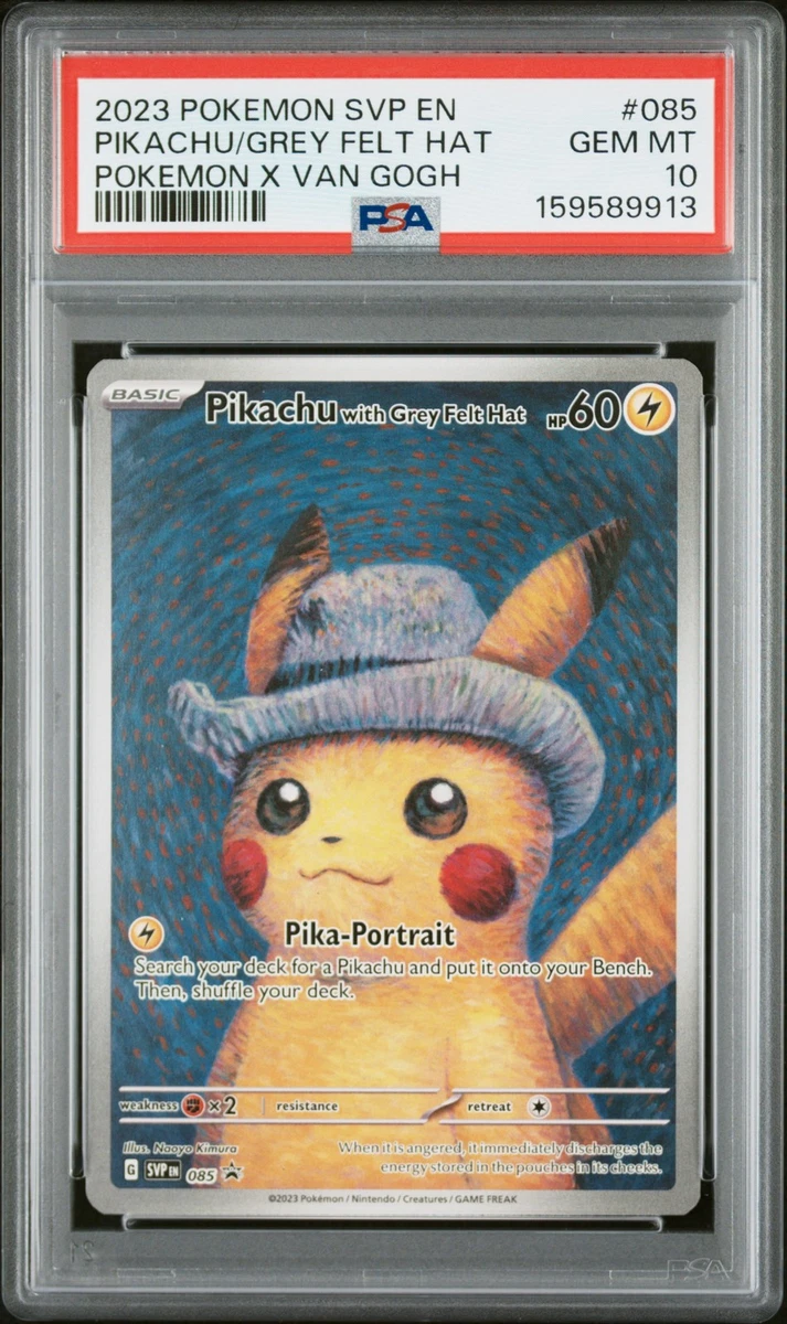 Preços baixos em Pikachu with Grey Felt Hat 085 Sv: Scarlet