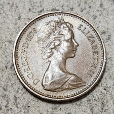 UNITED KINGDOM 🇬🇧 ONE (1) NEW PENNY COIN 1976 (QUEEN ELIZABETH II)