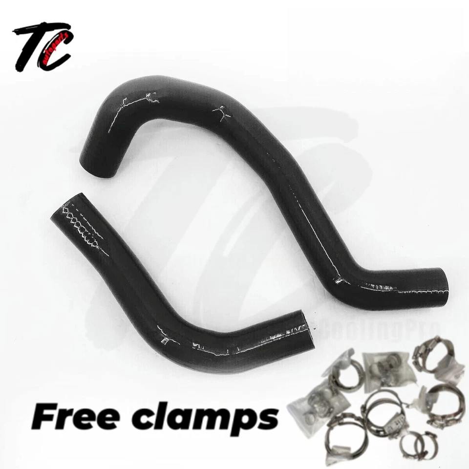 Silicone Radiator Hoses Kit Fit 2007-2019 Toyota Tundra / Sequoia 5.7L V8 Foto 4 de 4