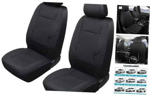 Front Car Seat Cover for Cadillac, Leather Bucket Seat Covers Custom Fit