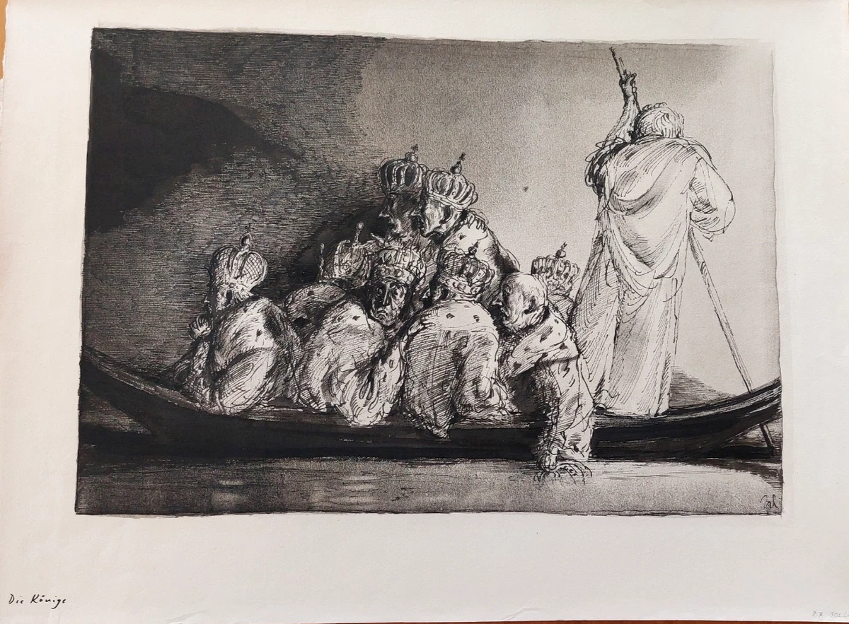 LLL! "Die Könige" 1919 1933 Wilhelm II. Versailles Schach Andreas A. Paul Weber