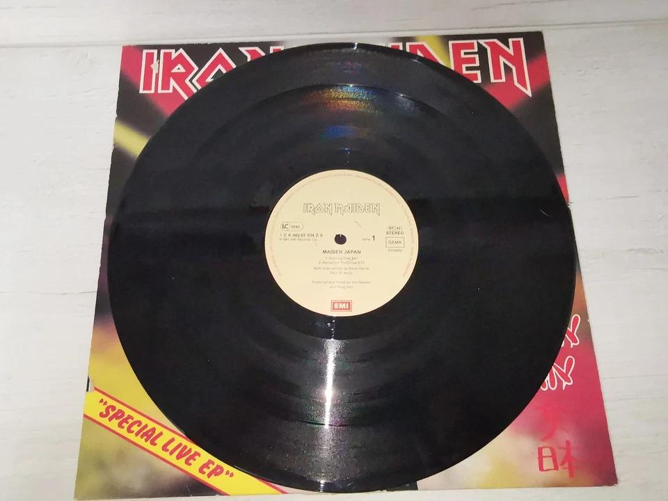 Iron Maiden – Maiden Japan- 1st Germany Pressing 1981- VG+++/VG+++ - Bild 4 von 4